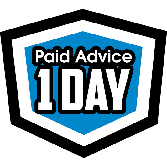 Paid Advice - 1 Day Reply